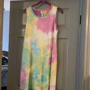 BNWT Honeyme Tie dye dress!